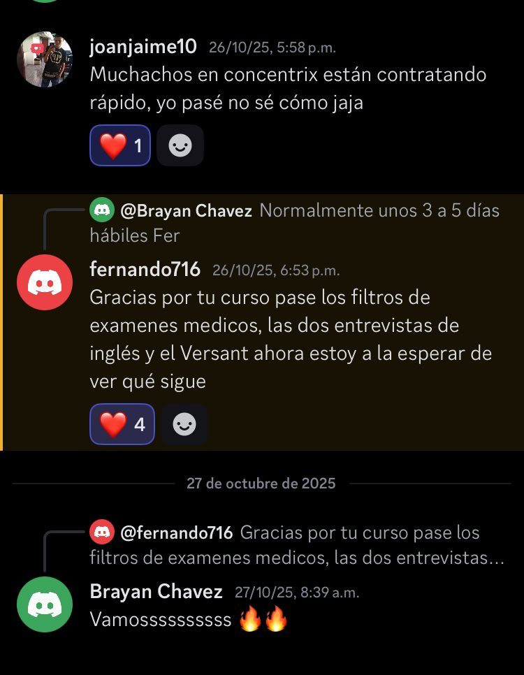 Captura del testimonio de fernando716